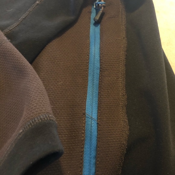 The North Face brown zip up jacket - Picture 7 of 8